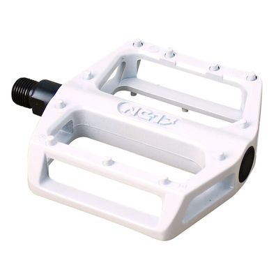 NC-17 Plattformpedal STD Zero Pro, Alu, molded Pins, Kugellager, weiss