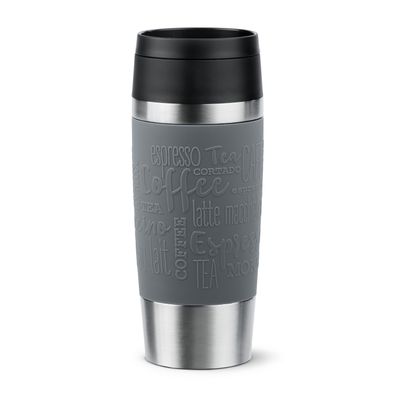Emsa TRAVEL MUG Classic Isolierbecher 0,36L Pfeffergrau N20205 3110601164 40090495