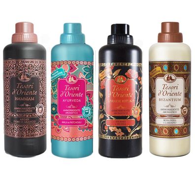 tesori d´Oriente Testpaket aromatische Weichspüler 4x 750 ml