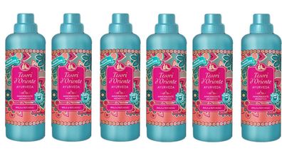 Tesori d'Oriente Ayurveda Aromatischer Weichspüler 6 x 750 ml