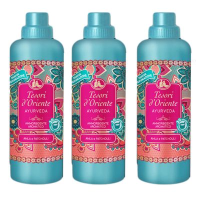 Tesori d'Oriente Ayurveda Aromatischer Weichspüler 3 x 750 ml