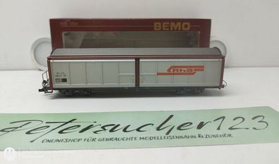 Bemo H0m DC 2278 119 Schiebewandwagen Haik-v / RhB / OVP