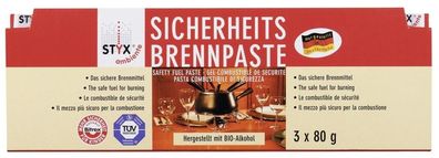 Schmalfuss STYX Sicherheits-Brennpaste (240 g)