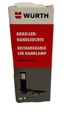 Akku-LED-Handleuchte MINI WLH 0.5 - kompakte Arbeitsleuchte mit USB-Ladung