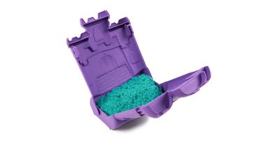 Kinetic Sand - Burgen Köfferchen (453 Gramm Sand) - Spinmaster 6068384 - (Spielzeug