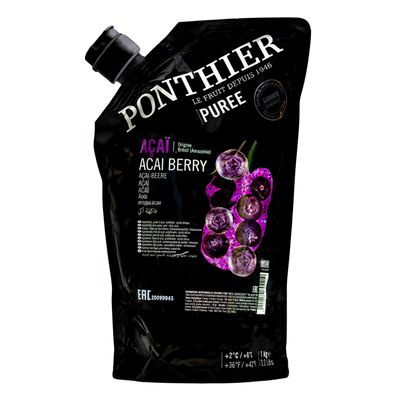 ACAI-BEERE-Frucht-PÜREE von Ponthier 6x 1KG