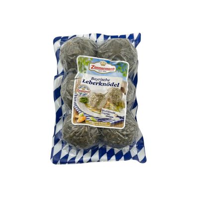 bayerische Leberknödel Zimmermann Fleischwerke 6 Stk. 400g