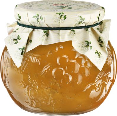 Holunderblüten-gelee naturrein 640g im Dekorglas von DARBO