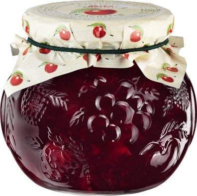 Sauerkirsche-weichsel Konfitüre EXTRA 640g im Dekorglas DARBO