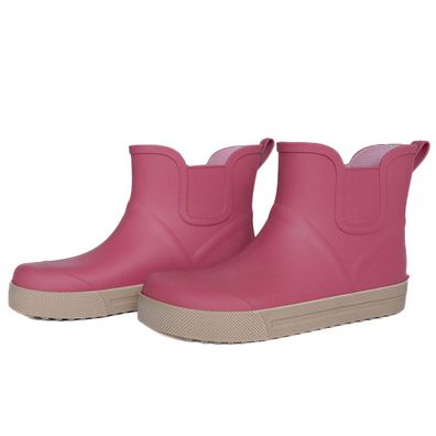 3Kamido GoEasy Kinder Gummistiefel, Barefoot Rosa Stiefel