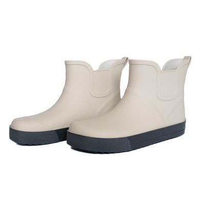 3Kamido GoEasy Kinder Gummistiefel, Barefoot Beige Stiefel