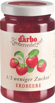 DIÄT-KONFITÜRE Erdbeer 330g mit 67% weniger Kalorien von Darbo
