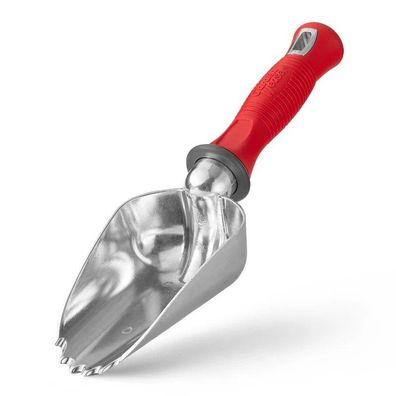 Garden Weasel Pflanzschaufel für Hochbeet, gezahnt , xtra tief, rostfrei 91362