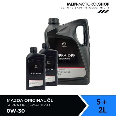 Mazda Original Oil Supra DPF Skyactiv-D 0W-30 5 + 2 Liter