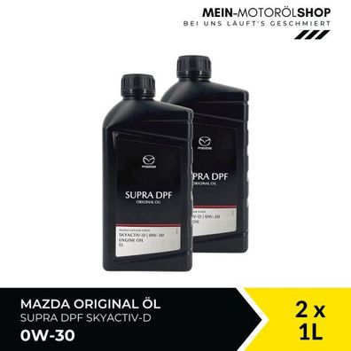 Mazda Original Oil Supra DPF Skyactiv-D 0W-30 2x1 Liter