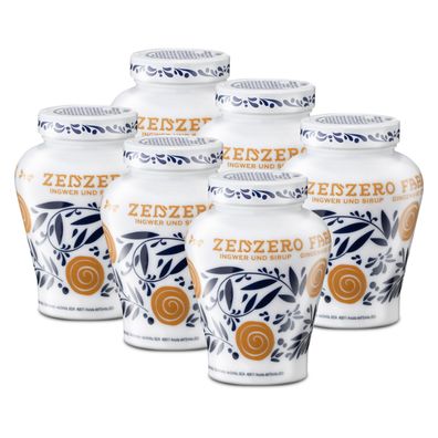 FABBRI INGWER in Sirup eingelegt 6x600g Opaline Zenzero-Stücke halbkan
