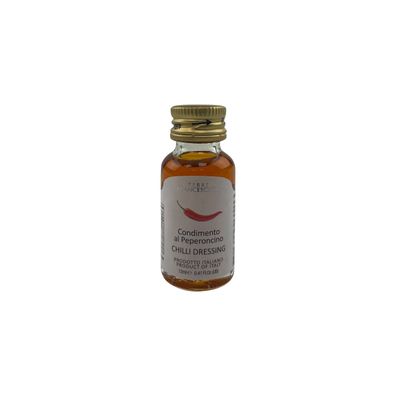 kleine Olivenöl Fläschen mit Chili Aroma TERRE Francescane 30x 12ml
