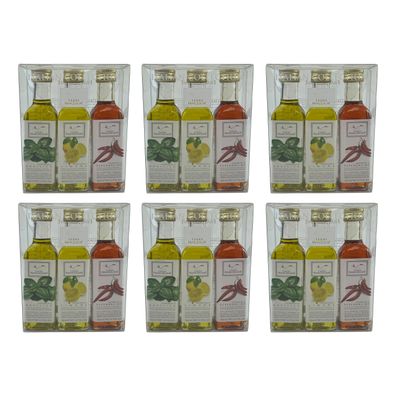 kleine Olivenöl-Fläschen Italian-Collection TERRE Francescane 18x 100ml