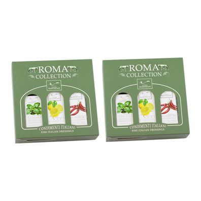 kleine Olivenöl-Fläschen Roma-Collection TERRE Francescane 6x 100ml