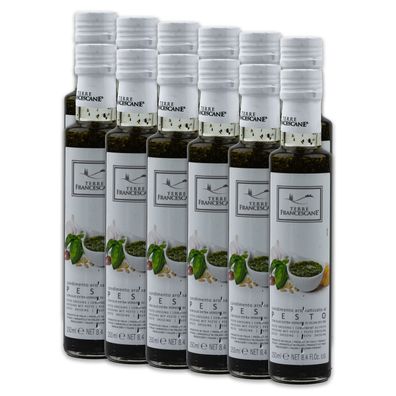 Pesto-Öl 12x 250ml Premium Speiseöl TERRE Francescane aus Italien