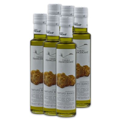 Trüffel-Öl weiß Premium Speiseöl TERRE Francescane 6x 250ml
