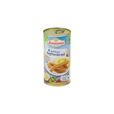 bayerische Bockwürste Bockwürstchen Zimmermann 550g Dose