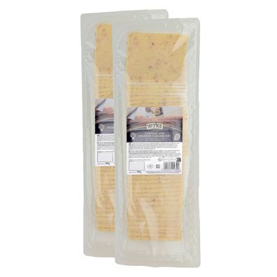 Cheddar Käse Scheiben karamellisierte Zwiebeln 2x 980g