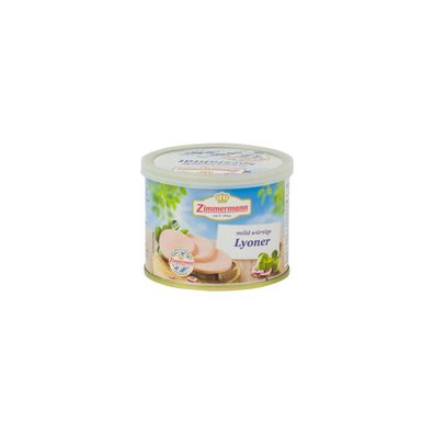 bayerische Dosenwurst Lyoner-Fleischwurst Zimmermann 200g