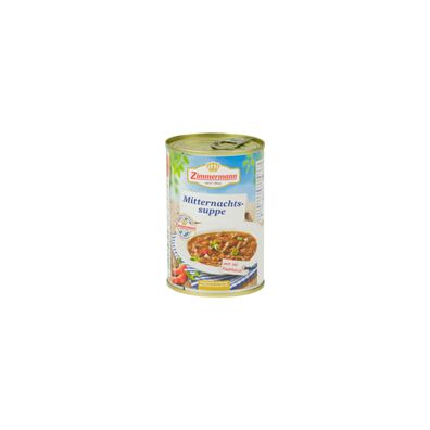 bayerische Mitternachts-Gulasch-Suppe Zimmermann Fleischwerke 400g Dose