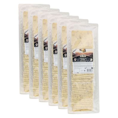leicht scharfer und cremiger Cheddar Käse Pfeffer 6x 980g