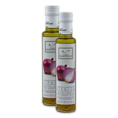 Cipolla-Öl 2x 250ml Premium Speiseöl TERRE Francescane aus Italien