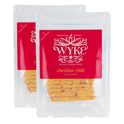 leicht scharfer und cremiger Cheddar Käse Spicy 2x160g