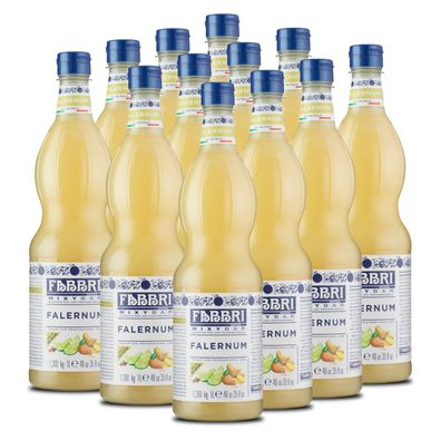 FABBRI Mixybar Falernum Sirup 12x1L für Falernum-Rum-Cocktails-Drinks