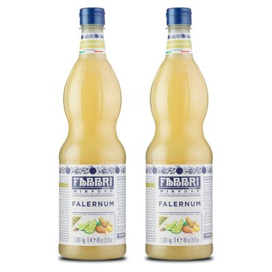 FABBRI Mixybar Falernum Sirup 2x1L für Falernum-Rum-Cocktails-Drinks