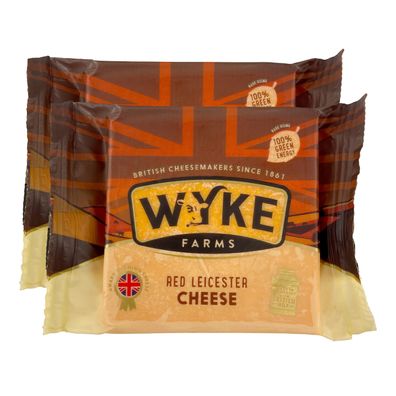 reifer Leicester Käse Red mature 10 Monate gereift 2x200g