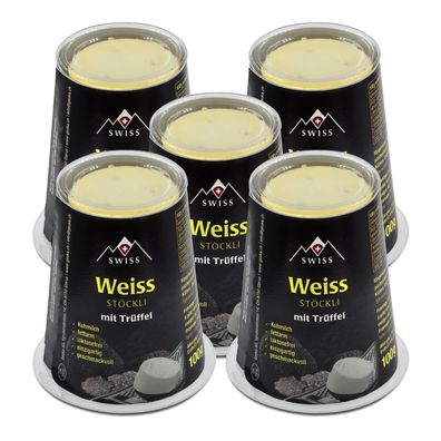 Trüffel Käse Schabziger Stöckli 5x 100g Reibe-Mager-Käse Kräuterkäse