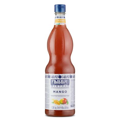 FABBRI Mixybar Mango-Sirup 1L für Mango-Saft-Martini Mocktail Tee