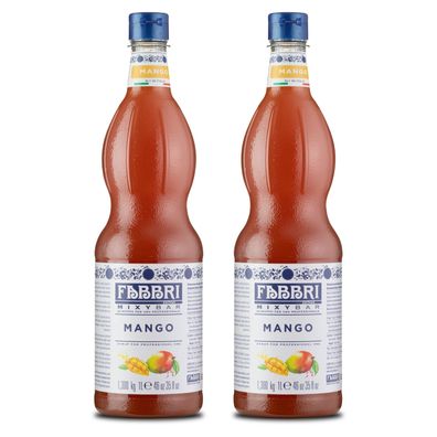 FABBRI Mixybar Melone Sirup 2x1L für Melonen-Saft-Granita Mocktail Tee