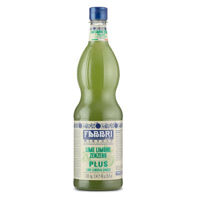 FABBRI Mixybar Plus Limetten-Zitronen-Sirup 12x1L für Mojitos Cocktails