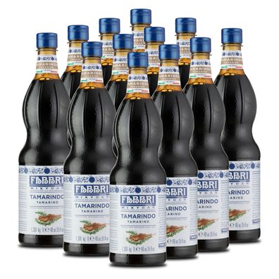 FABBRI Mixybar Tamarindensirup 12x1L Tamarindo-Fruchtsirup-Getränkesirup