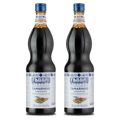 FABBRI Mixybar Tamarindensirup 2x1L Tamarindo-Fruchtsirup-Getränkesirup