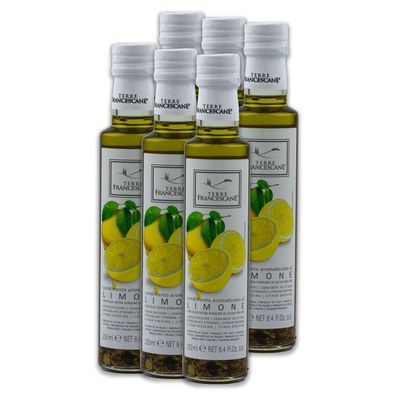 Zitronen-Öl 6x250ml Premium Speiseöl TERRE Francescane aus Italien