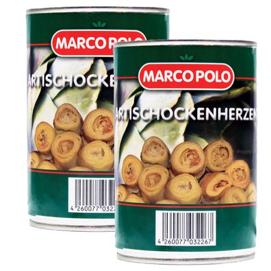 Artischocken-herzen eingelegt Dose-Konserve 2x Füllm 390g ATG 240g