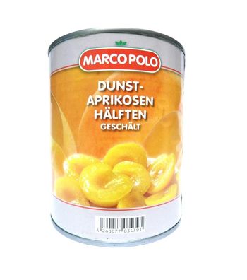 Dunst-Obst Aprikosen-hälften Füllm 800g ATG 480g fruchtig-süß