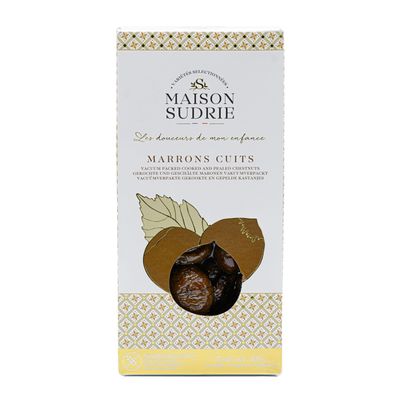 MARONI Maronen 400g von MAISON SUDRIE Röstkastanien Edel-Ess-Kastanien