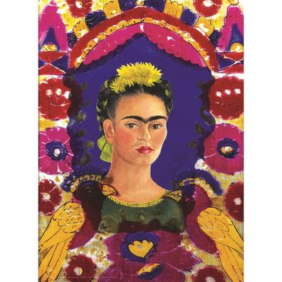 Eurographics Selbstporträt-Puzzle Frida Kahlo 100 Teile