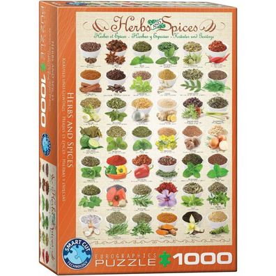 Eurographics Puzzle Kräuter und Gewürze 1000 Teile