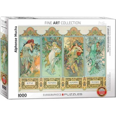 Eurographics Vier Jahreszeiten Puzzle 1000 Teile
