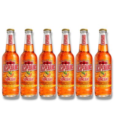 Desperados Sunlight 6 x 0,4l - Red Orange Passion Fruit 4,5