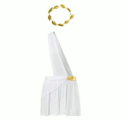 Griechischer Gott Cosplay Kostém Toga Outfit Set Halloween Karneval